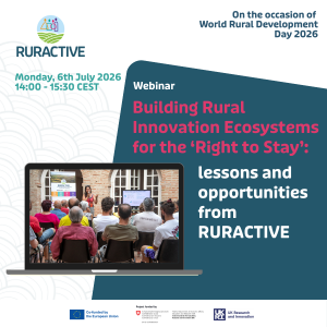 RURACTIVE webinar marking the World Rural Development Day 2026